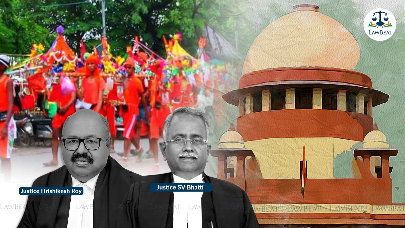 Facing problems as non-veg food served at eateries named Maa Durga Dhaba, Kanwar Yatra devotee tells SC Facing problems as non-veg food served at eateries named Maa Durga Dhaba, Kanwar Yatra devotee tells SC